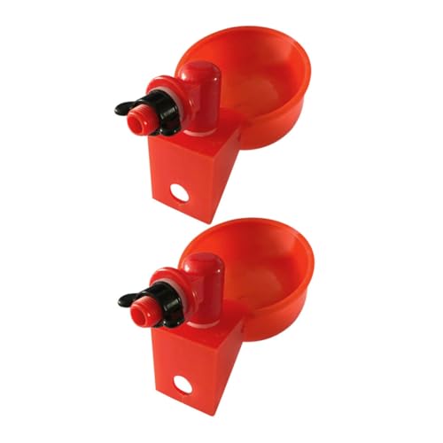 VINTORKY 2 Stück Automatische Wassertränke für Hühner und Tauben Kippsicheres Design Langlebiger Geflügel Wasserspender für Garten Gewächshaus und Geflügelhaltung VINTORKY 2 Stück Automatische Wassertränke für Hühner und Tauben Kippsicheres Design Langlebiger Geflügel Wasserspender für Garten Gewächshaus und Geflügelhaltung von VINTORKY