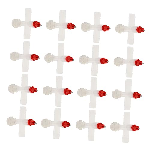Langlebige automatische Tränkenippel für Hühner 20 Sets T-Stücke für Geflügel Vögel Wachteln Langlebige automatische Tränkenippel für Hühner 20 Sets T-Stücke für Geflügel Vögel Wachteln von VINTORKY