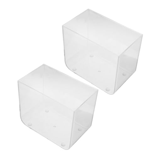 VINTORKY 2stücke Mini Aquarium Für Betta Und Goldfische Tragbarer Und Transparenter Tisch-aquarienbehälter Wiederverwendbarer Kunststofftank Für Kleine Haustiere Für Schreibtisch Und VINTORKY 2stücke Mini Aquarium Für Betta Und Goldfische Tragbarer Und Transparenter Tisch-aquarienbehälter Wiederverwendbarer Kunststofftank Für Kleine Haustiere Für Schreibtisch Und von VINTORKY