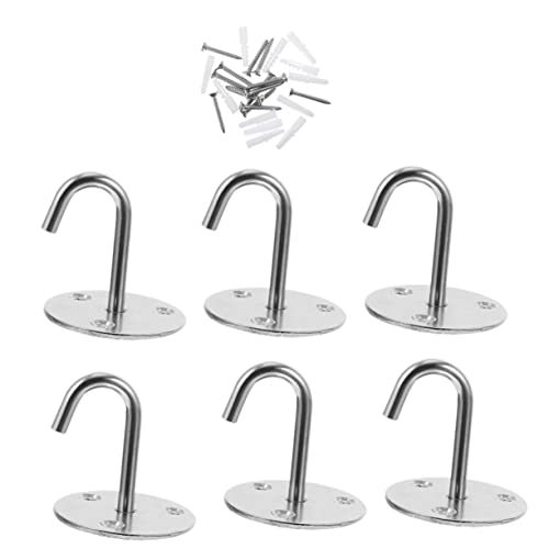 VINTORKY 6-teiliges Set Mit -deckenhaken Aus Edelstahl Stabile Aufhänger Für Vogelhäuschen Pflanzenregale VINTORKY 6-teiliges Set Mit -deckenhaken Aus Edelstahl Stabile Aufhänger Für Vogelhäuschen Pflanzenregale von VINTORKY