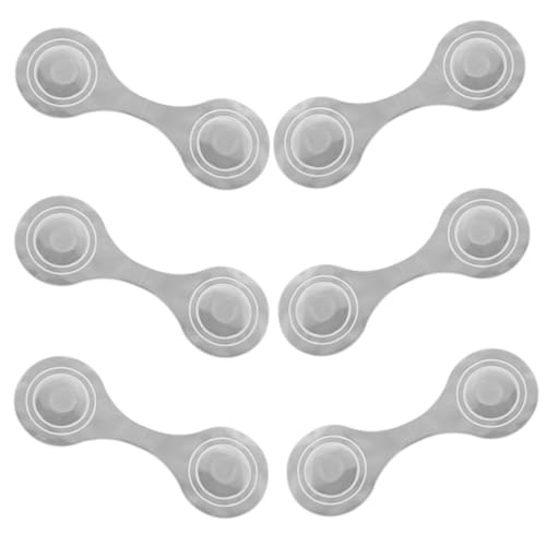 VINTORKY 6stücke Reflektierende Magnetische Clips Für Schulranzen Kleidung Hunde Langlebige PVC-warnanhänger Für Nachtaktivitäten Und Leicht Und Tragbar von VINTORKY