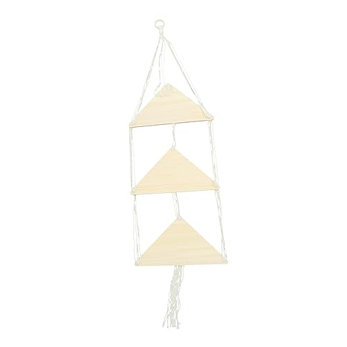 VINTORKY Stil Schwimmende Regale Für Kleinigkeiten Macrame Hängen Display Rack von VINTORKY