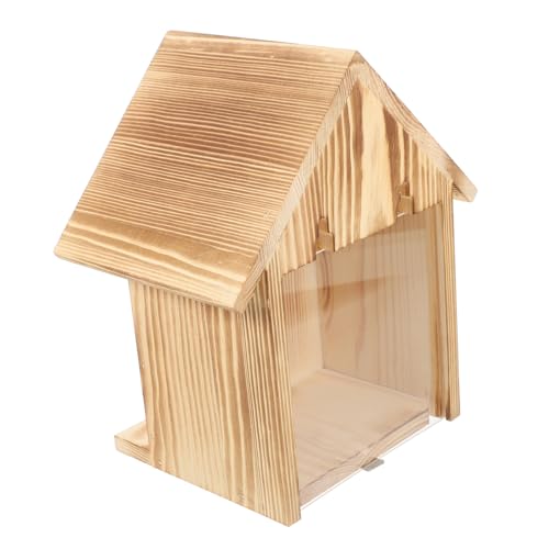 VINTORKY Vogelhäuschen für Fenster stabiles Vogelnest aus Holz Vogelhäuschen-Set für den Außenbereich für Jungen und Mädchen VINTORKY Vogelhäuschen für Fenster stabiles Vogelnest aus Holz Vogelhäuschen-Set für den Außenbereich für Jungen und Mädchen von VINTORKY