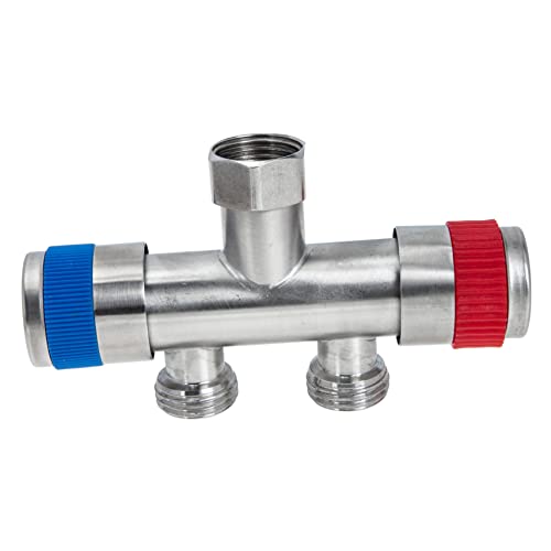 VINTORKY Wasserhahn-Splitter Gartenschlauch-Adapter Einfach Zu Installierender Außenanschluss Für Zuhause Und Sicheres Material VINTORKY Wasserhahn-Splitter Gartenschlauch-Adapter Einfach Zu Installierender Außenanschluss Für Zuhause Und Sicheres Material von VINTORKY