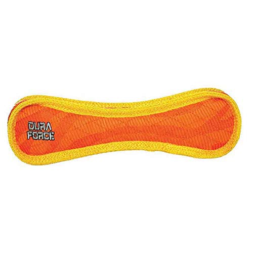 VIP55 DURAFORCE Bone Tiger Hundespielzeug, orange/gelb von TUFFY