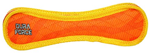 VIP55 DURAFORCE Bone Tiger Hundespielzeug, orange/gelb von TUFFY