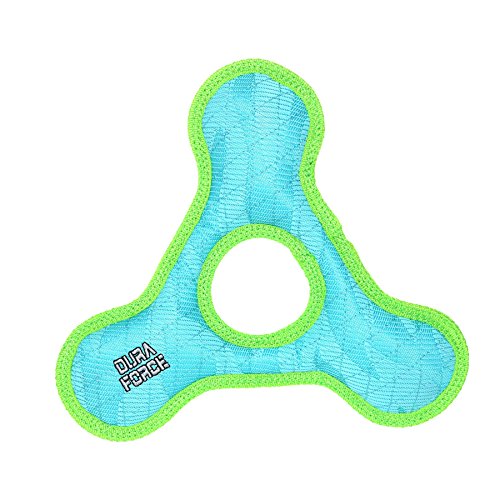 VIP55 DURAFORCE Triangle Ring Tiger Hundespielzeug, blau/grün VIP55 DURAFORCE Triangle Ring Tiger Hundespielzeug, blau/grün von DURA FORCE