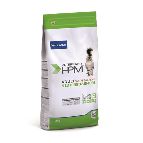 HPM Tierarzt Adult Lachs NEUTERED & Entire Cat 12 kg von VIRBAC PF