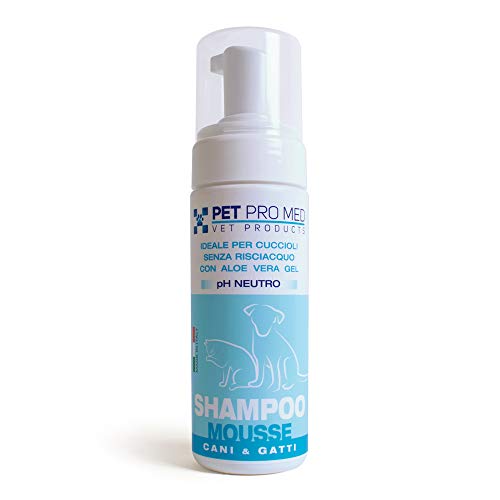 VIROSAC Shampoo Mousse, ideal für das Fell von Hunden und Katzen, insbesondere für Welpen, 1 Flasche à 150 ml VIROSAC Shampoo Mousse, ideal für das Fell von Hunden und Katzen, insbesondere für Welpen, 1 Flasche à 150 ml von VIROSAC