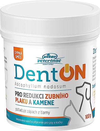 VITAR Veterinae Denton 100 g – Gegen Zahnbelag & Zahnstein, Schluss mit schlechtem Atem VITAR Veterinae Denton 100 g – Gegen Zahnbelag & Zahnstein, Schluss mit schlechtem Atem von VITAR Veterinae
