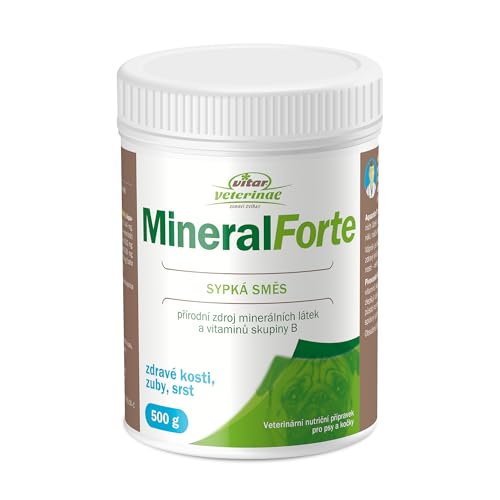 VITAR Veterinae Mineral Forte 500 g – Für Starke & gesunde Zähne und Knochen von VITAR Veterinae