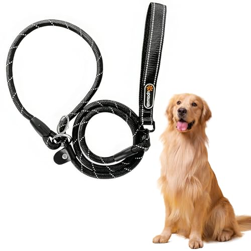 Hundelaufleine,2M elastische Hundeleine,Bissfeste Hundeleine,Bissfeste Hundeleine,Verstellbare Brust- und Rückenleine mit reflektierendem Garn von VIVIDRISE