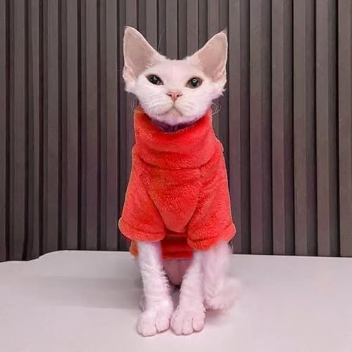 VIXDA Haustierkleidung Pullover Herbst Winter verdicken warm halten stilvoller Mantel kleine Katze Hund Weste weiche Wollkleidung von VIXDA