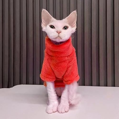 VIXDA Haustierkleidung Pullover Herbst Winter verdicken warm halten stilvoller Mantel kleine Katze Hund Weste weiche Wollkleidung von VIXDA