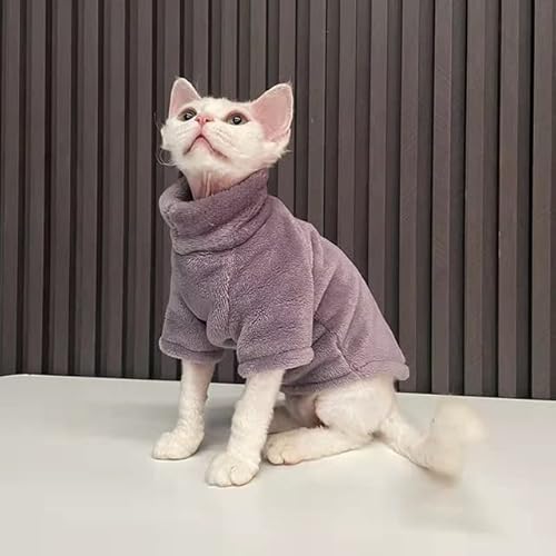 VIXDA Haustierkleidung Pullover Herbst Winter verdicken warm halten stilvoller Mantel kleine Katze Hund Weste weiche Wollkleidung von VIXDA