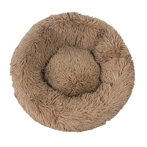 VIXDA Hundebett für Hund groß groß klein für Katzenhaus rund Plüschmatte Sofa Produkte Haustier beruhigendes Bett Hund Donut Bett von VIXDA