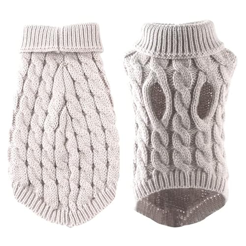 VIXDA Warmer Pullover für Hunde Rollkragenpullover Herbst Winter Haustier gestrickte Hundekleidung für kleine Hunde Chihuahua Outfit Hundepullover Dicke Kleidung VIXDA Warmer Pullover für Hunde Rollkragenpullover Herbst Winter Haustier gestrickte Hundekleidung für kleine Hunde Chihuahua Outfit Hundepullover Dicke Kleidung von VIXDA