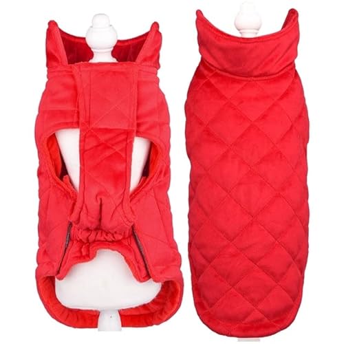 VIXDA Winter Gepolsterte Hundemantel Kleidung Wendbare Bequeme Warme Weste wasserdichte Haustierkleidung Hoher Kragen Großer Hundeanzug VIXDA Winter Gepolsterte Hundemantel Kleidung Wendbare Bequeme Warme Weste wasserdichte Haustierkleidung Hoher Kragen Großer Hundeanzug von VIXDA