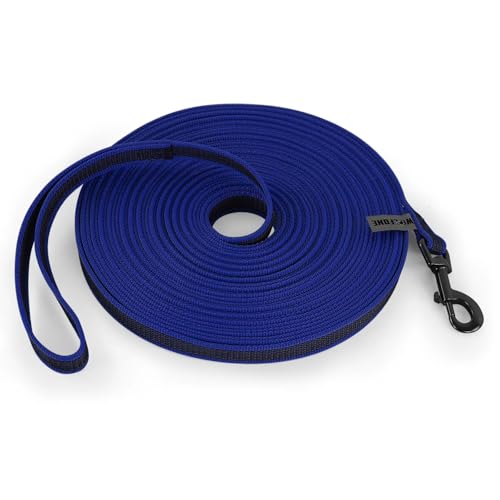 Hundeleine 1,5 m, 3,0 m, 15 m, mittelgroß, klein, lang, Hundeleine, 10 m, einfach und bequem, leicht, personalisierbar, Training, große Hundeleinen, 5 Meter(Blue,3.0M) von VMDVBNA