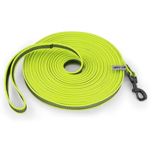 Hundeleine 1,5 m, 5 m, 10 m, 15 m, mittelgroß, klein, lang, Hundeleine, 10 m, einfaches und bequemes Training, große Hundeleinen(Yellow,3.0M) von VMDVBNA
