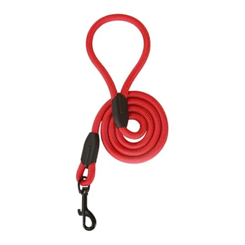 Hundeleine 1-teilige Haustierleine, einfach zu kontrollieren, bequem zu halten, sechs Farben, Hundegeschirr, Leine, Haustiertraining, Laufen, Gehen, Sicherheit, Bergsteigen, Hundeleinen, Seile(Red,XL) Hundeleine 1-teilige Haustierleine, einfach zu kontrollieren, bequem zu halten, sechs Farben, Hundegeschirr, Leine, Haustiertraining, Laufen, Gehen, Sicherheit, Bergsteigen, Hundeleinen, Seile(Red,XL) von VMDVBNA
