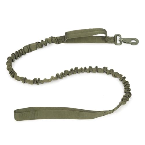 Hundeleine Hundehalsband, langlebiges Leinen-Set, verstellbare Haustierhalsband-Leine, mittelgroßer großer Hund, Deutscher Schäferhund, Trainingszubehör(Green Leash,M Neck 38-47CM) von VMDVBNA