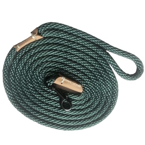 Hundeleine Hundetrainings-Leine-Seil, Hunde-Check-Kordel/leichte kleine, mittelgroße Hunde-Tracking-Leinen, 2 m, 5 m, 10 m, schwarz, rot, Lange Hundeleine(Light Green,3M(10ft)) von VMDVBNA