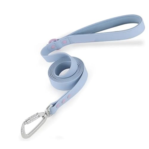Hundeleine Kleine Hundeleine, Kleiner Hund, mittelgroß, automatisierte Hakenleine for Hundespaziergänge(Blue,S) von VMDVBNA