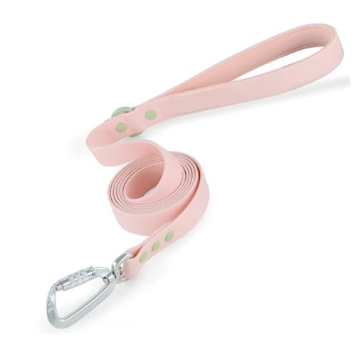 Hundeleine Kleine Hundeleine, Kleiner Hund, mittelgroß, automatisierte Hakenleine for Hundespaziergänge(Pink,L) von VMDVBNA