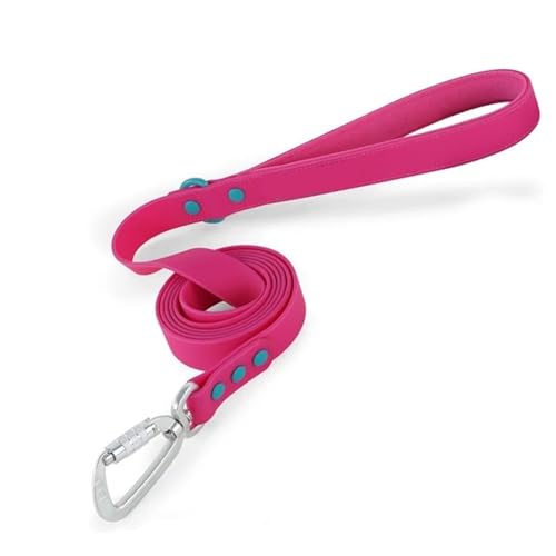 Hundeleine Kleine Hundeleine, Kleiner Hund, mittelgroß, automatisierte Hakenleine for Hundespaziergänge(Red,L) von VMDVBNA