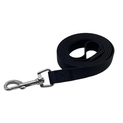 Hundeleine wasserdichte Hundeleine, Lange Leine, Hundeleine, Lange Leine for Hunde, super Lange Hundeleine, 3,0 m, 5 m, 10 m, 15 m, 20 m, Lange Hundeleine for einen Hund(Black,1.6cmX3.0m) von VMDVBNA