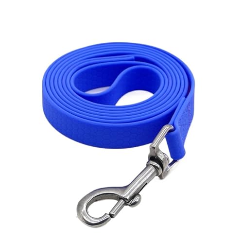 Hundeleine wasserdichte Hundeleine, Lange Leine, Hundeleine, Lange Leine for Hunde, super Lange Hundeleine, 3,0 m, 5 m, 10 m, 15 m, 20 m, Lange Hundeleine for einen Hund(Blue,1.6cmX3.0m) von VMDVBNA