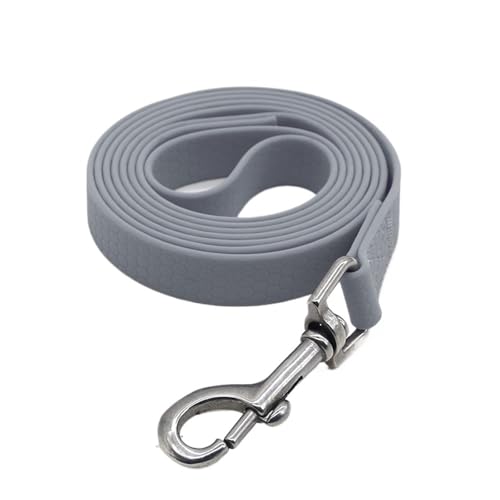 Hundeleine wasserdichte Hundeleine, Lange Leine, Hundeleine, Lange Leine for Hunde, super Lange Hundeleine, 3,0 m, 5 m, 10 m, 15 m, 20 m, Lange Hundeleine for einen Hund(Gray,1.6cmX3.0m) von VMDVBNA