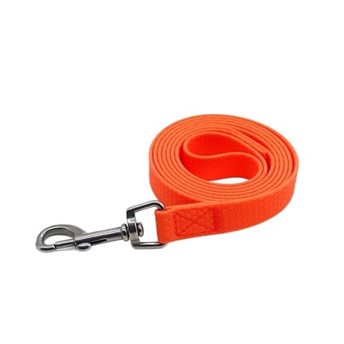 Hundeleine wasserdichte Hundeleine, Lange Leine, Hundeleine, Lange Leine for Hunde, super Lange Hundeleine, 3,0 m, 5 m, 10 m, 15 m, 20 m, Lange Hundeleine for einen Hund(Orange,1.6cmX10m) von VMDVBNA