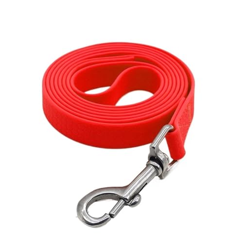 Hundeleine wasserdichte Hundeleine, Lange Leine, Hundeleine, Lange Leine for Hunde, super Lange Hundeleine, 3,0 m, 5 m, 10 m, 15 m, 20 m, Lange Hundeleine for einen Hund(Red,1.6cmX15m) von VMDVBNA