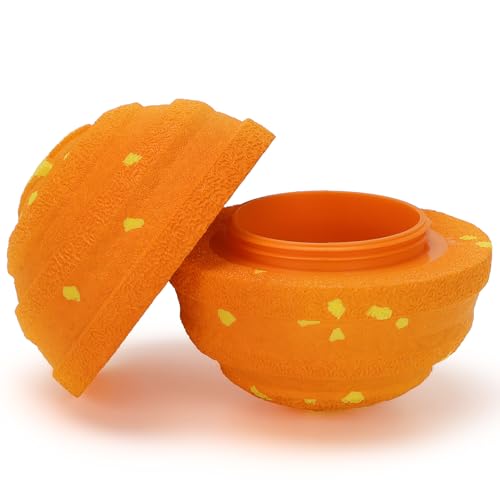VNAKIO Interaktiver Hundeball mit Blitzmuster, Ersatzschale (Orange) von VNAKIO
