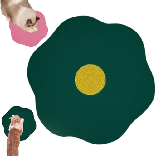 Blumen-Kratzbrett für Katzen zum Anbringen an die Wand, zum Aufhängen und Kratzen, Selbstklebende Kratzmatte (A) von VNDUIFH