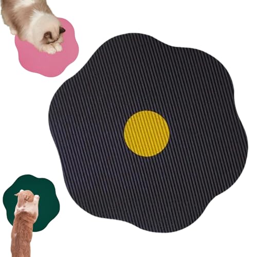 Blumen-Kratzbrett für Katzen zum Anbringen an die Wand, zum Aufhängen und Kratzen, Selbstklebende Kratzmatte (B) von VNDUIFH
