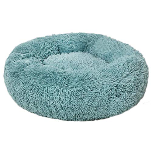 VOCD Haustier Beruhigendes Bett, Katzenbett, Weiches Warmes Haustiernestbett, Waschbares Wasserdichtes Rundes Plüsch-Donut-Katzennestbett-weiches Kissen Zum Schlafen Im Winter VOCD Haustier Beruhigendes Bett, Katzenbett, Weiches Warmes Haustiernestbett, Waschbares Wasserdichtes Rundes Plüsch-Donut-Katzennestbett-weiches Kissen Zum Schlafen Im Winter von VOCD