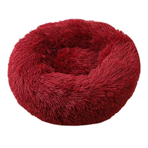 VOCD Hundebetten Extra Weiches Warmes Waschbares Bequemes Haustierbett-Sofa, Plüsch-Donut-Haustierbett, Katzenkissenbett-Schlafsack, Haustierbetten Für Katzen-Kätzchen, Die Schlafen VOCD Hundebetten Extra Weiches Warmes Waschbares Bequemes Haustierbett-Sofa, Plüsch-Donut-Haustierbett, Katzenkissenbett-Schlafsack, Haustierbetten Für Katzen-Kätzchen, Die Schlafen von VOCD