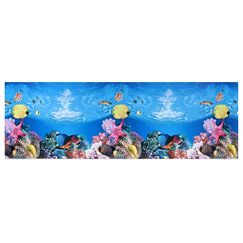 VOCOSTE 71,65 "x 23,62", Aquarium-Hintergrundposter, Aquarium-Dekorationsaufkleber von VOCOSTE