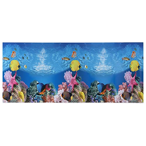 VOCOSTE 71,65 "x 31,50", Aquarium-Hintergrundposter, Aquarium-Dekorationsaufkleber von VOCOSTE
