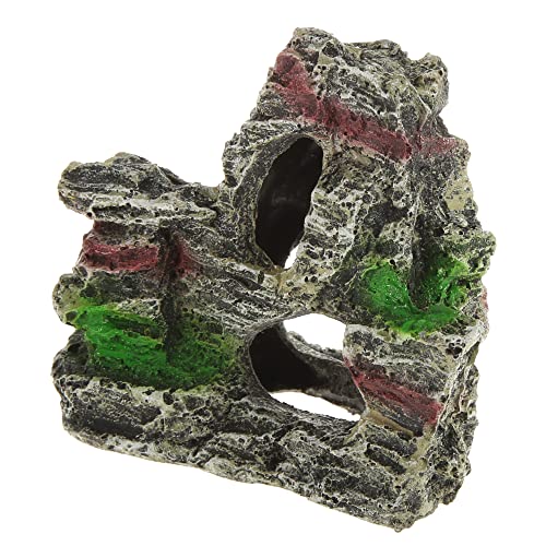 VOCOSTE Artificial Aquatic Rock Stone for Terrarium, White Gray, 3.46" von VOCOSTE