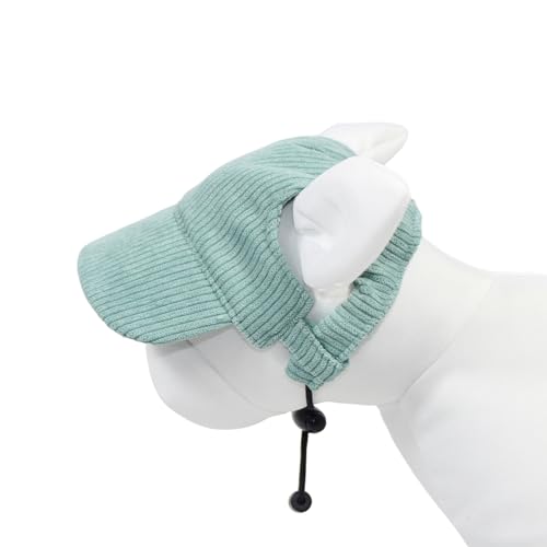 VOCUE Baseballkappe für Hunde mit Stretch-Kinnseil, modisch, cool, für Hunde und Katzen, Baseballkappen, schützt Reitmützen von VOCUE
