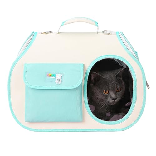 VOCUE Haustier-Tragetasche, Rucksack für Katzen, Hunde, kleine Haustiere, Camping, Crossbody-Tasche, Reisetaschen von VOCUE