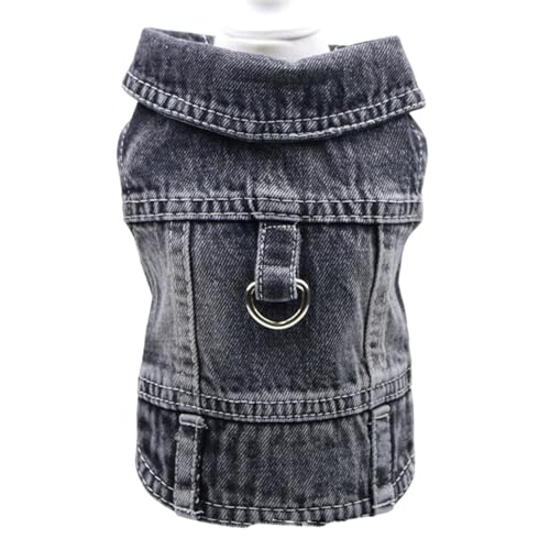 VOCUE Haustierweste mit Haken, für kleine Hunde, Federgeschirr, Bichon-Weste, Pullover, 2-Bein-Outfit, Hunde-Foto-Kleidung von VOCUE