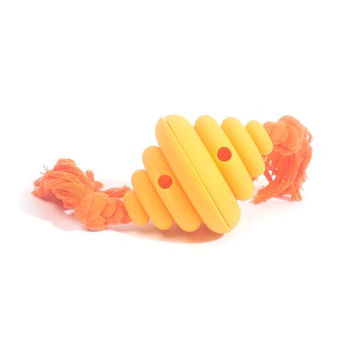 VOCUE Hunde Knoten Seil Spielzeug Futterspender Leckage Essen Essen Knoten Seil Spielzeug Interaktiv Haustier Mund Zahnen Training Spielzeug von VOCUE