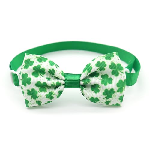 VOCUE Hundehalsband für Hunde und Katzen, Blumenmuster, Kleeblatt-Design, für Mädchen, mit Fliegen VOCUE Hundehalsband für Hunde und Katzen, Blumenmuster, Kleeblatt-Design, für Mädchen, mit Fliegen von VOCUE