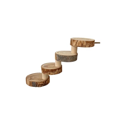 VOCUE Kleines Haustierspielzeug Leiter für Meerschweinchen Käfig Unterhaltungsplattform Klettern Springleiter Spielzeug Kleintiere Kauspielzeug von VOCUE