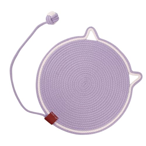 VOCUE Pad Interaktion Kratzkissen Spielzeug Baumwollseil Katzen Kratzmatte Möbel Schutzkratzer VOCUE Pad Interaktion Kratzkissen Spielzeug Baumwollseil Katzen Kratzmatte Möbel Schutzkratzer von VOCUE